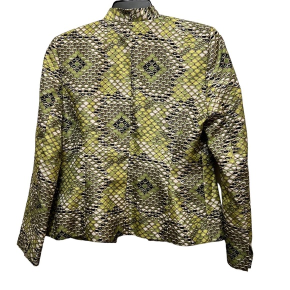 Kasper Separates Mandarin Collar Open Jacket Size 4P - Picture 4 of 6